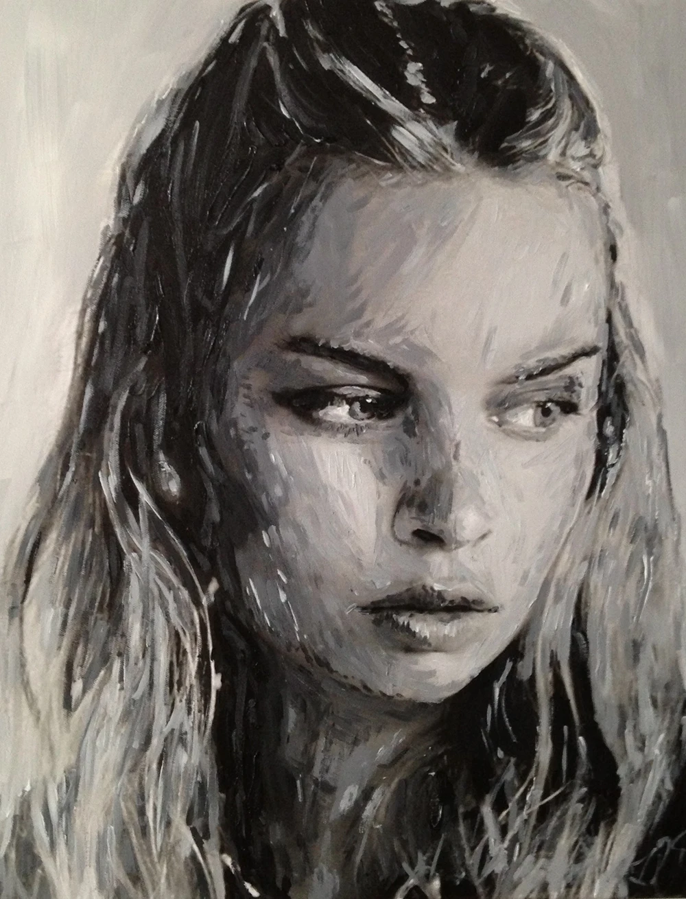 Dr De Silva Portrait Painting