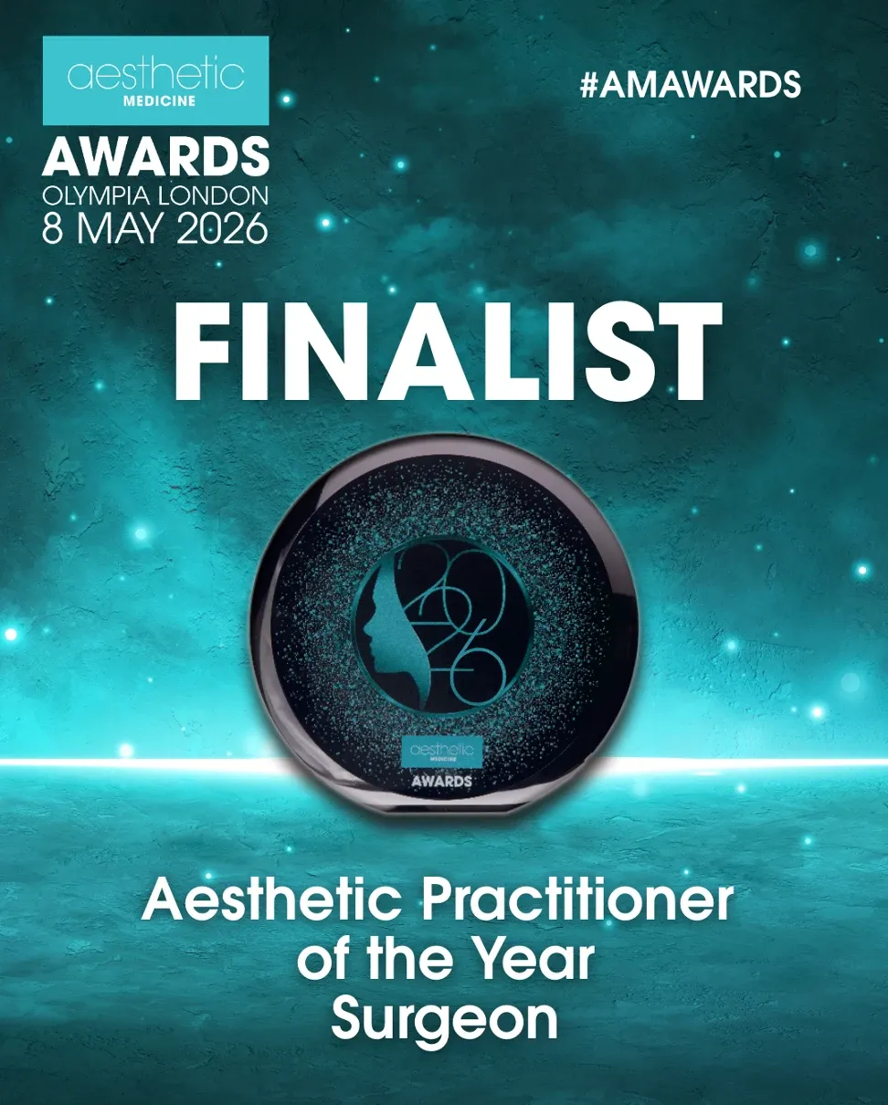 Dr Julian De Silva recognised with major aesthetic medicine award nomination